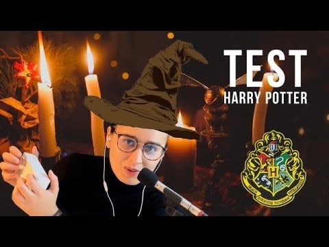 ASMR | Test Harry Potter ( Wizarding World) 🪄