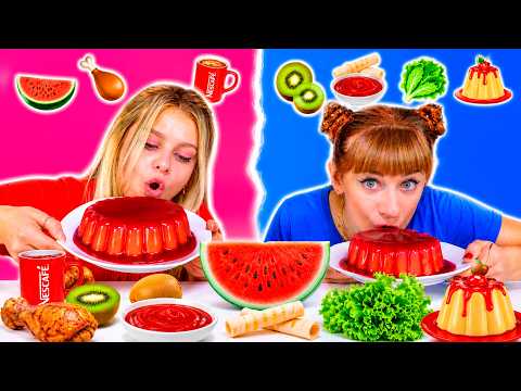 ASMR Green Jelly Candy Race, Emoji Challenge, Gummy Compilation