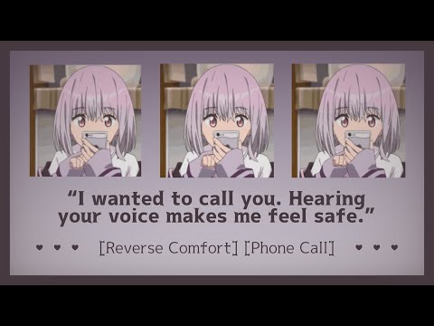 Calming your scared GF at the airport [ASMR Girlfriend RP F4A] [Reverse Comfort] [Phone Call]