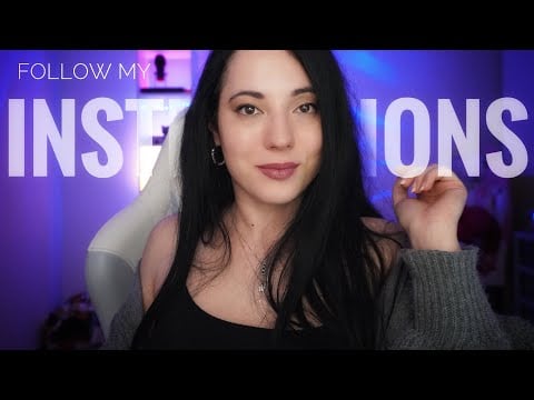 SEGUI LE MIE ISTRUZIONI PER DORMIRE ASMR