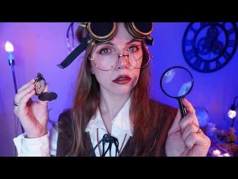 ASMR Medical Cranial Nerve Exam on A Time Traveller