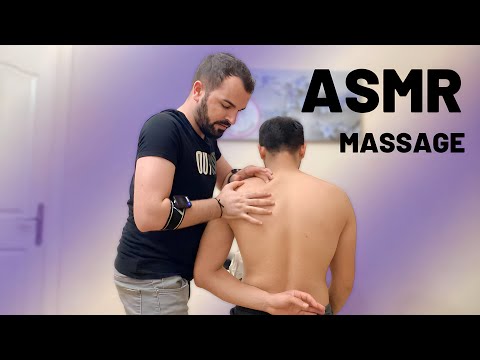 ASMR MASSAGE - HEAD,NECK,BACK (Classic Massage)