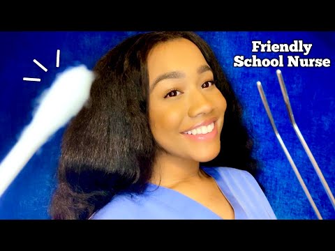 [ASMR] Role-play School Nurse Gets Something Out of Your Eye(Inaudible Whisper)