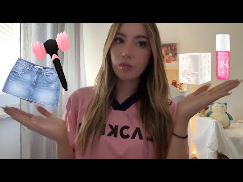 ASMR Shopping Haul 🛍️ (fabric sounds, tapping)