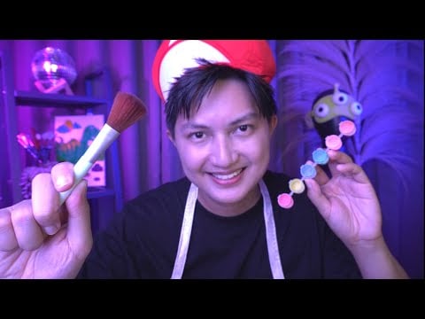 ASMR ROLEPLAY (PAINTING YOUR FACE) In Carnival 99.9% Relaxing