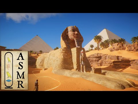 ASMR | The Most Relaxing Virtual Tour of Ancient Egypt Pt. 2! | Learn & Sleep 😴 | Binaural