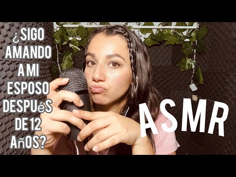 ASMR SUSURROS CERCA DEL MICRO CONTESTANDO PREGUNTAS ACERCA DE MI MATRIMONIO ll SEMI INAUDIBLE