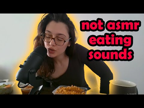 NOT ASMR eating sounds (lofi)