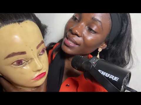 ASMR Hair Scratch and oiling
