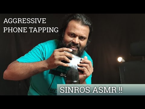 Aggressive Phone Tapping ASMR