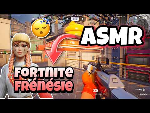 ASMR FRANÇAIS • JE T’ENDORS PROFONDÉMENT SUR LE NOUVEAU MODE FRÉNÉSIE SUR FORTNITE 😴💤(100% frissons)