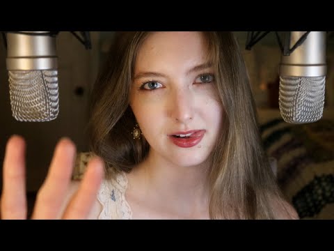 ASMR Tongue Flutters & Mouth Sounds w/ Hand Movements ✨ Ear to Ear