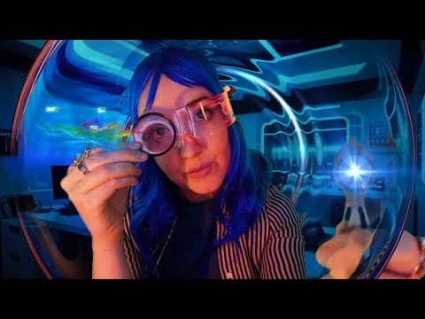 ASMR Time Travel Office| Sci-Fi Roleplay (a very thorough sleepy slow inspection 😴..)
