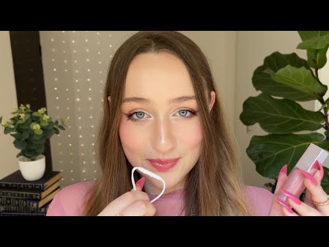 mouth sounds for asmr #3 (mic nibbling, lipgloss, lofi mini mic)