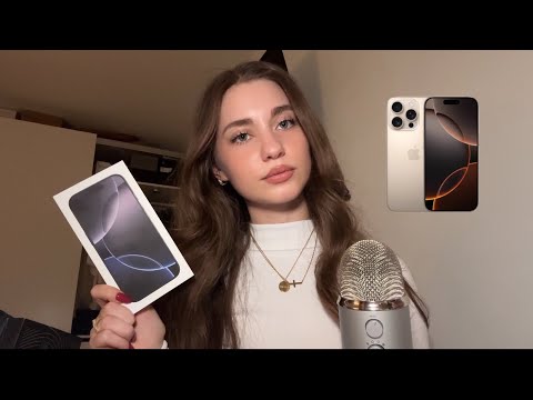 ASMR Unboxing iPhone 16 Pro 📱