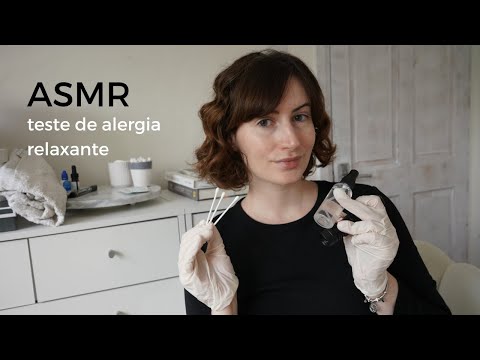 Teste de Alergia na Pele - ASMR | SOLANGE PRATA