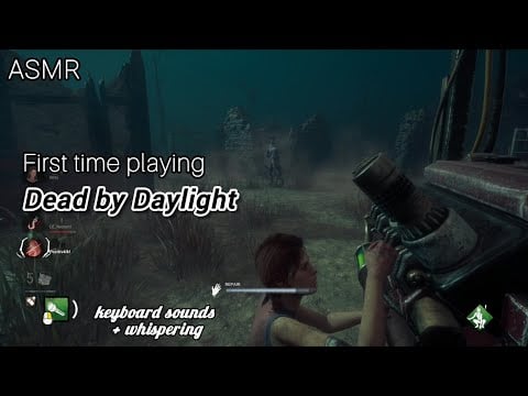 ASMR first time playing Dead by Daylight | keyboard sounds + whispering~