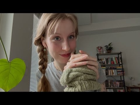 My first ASMR Trigger Assortment (mic triggers, sock, sugar sounds, personal attention etc.) ✨🎙️🌷