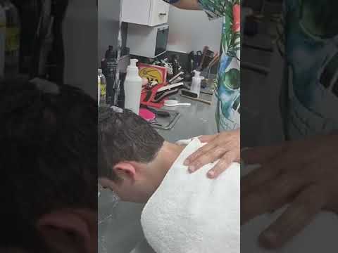 #shorts #asmr #massage #barber
