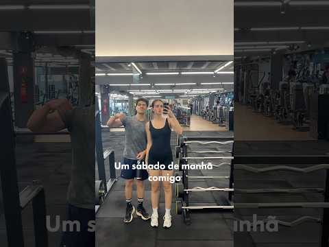 Vlog na academia em #asmr
