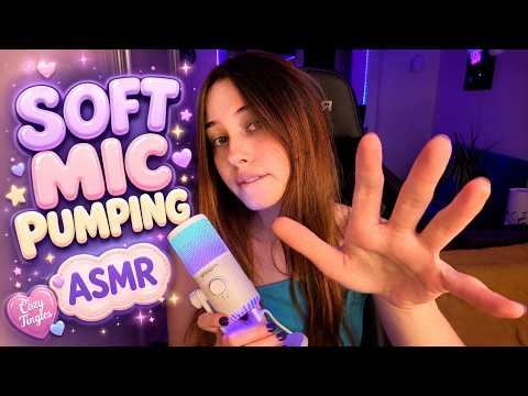 Soft Mic Pumping ASMR 💜 Cozy Tingles for Sleep ✨