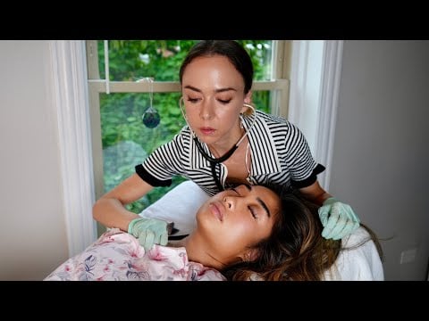 ASMR Head To Toe Medical Exam Tingles |Full Body [Real Person]Cranial Nerve, Feet, Back | Deep Sleep