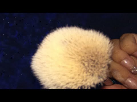 ASMR- ✨ Te maquiando de verdade para o ANO NOVO ✨/camera touching/toque na tela/ mouth sounds