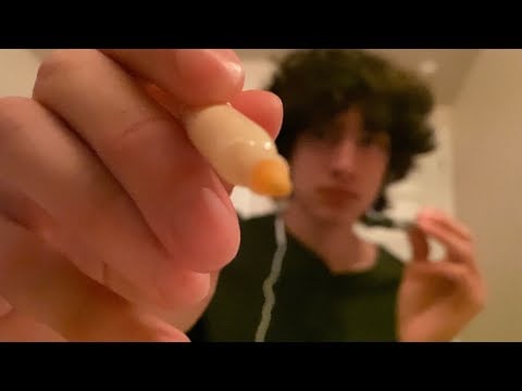 ASMR Painting Your Face like Spider-Man
