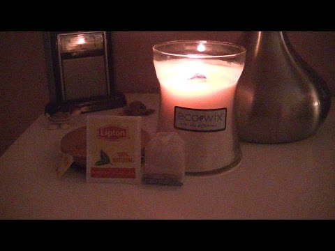 Ambers ASMR: ****Tea Bag Crinkles with Candle Sounds****