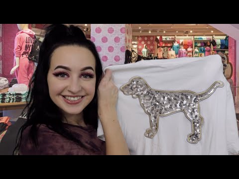 [ASMR] Shopping At VS PINK Role Play