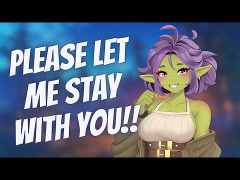 ASMR | Shortstack goblin girl sneaks into you tent and cleans your ears [F4A][Massaging][Clingy]