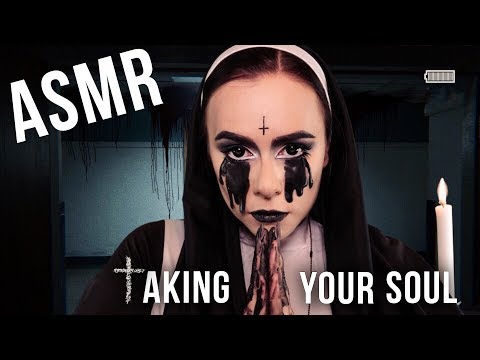 АСМР | Ролевая игра 🎃 Заберу твою душу 🕇 Неразборчивый шепот ASMR | Halloween Roleplay 🕇 Nun