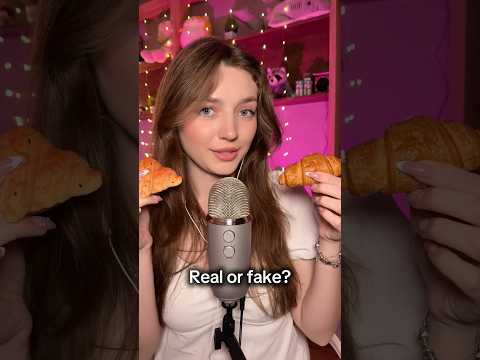 Real or fake? #asmr #asmrsounds #asmrrelax #asmrsleep #relax #tingles #asmrvideo #relaxingvideos