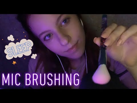 ASMR | HYPNOTIC Mic Brushing 🔮 | tapping, whispers, visual triggers, stipple