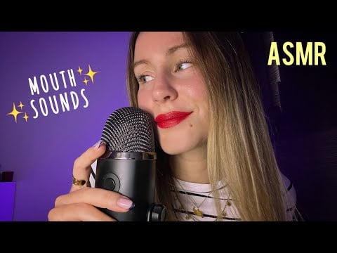 ASMR Duerme Con Tus Mouth Sounds Favoritos ❤️✨ 