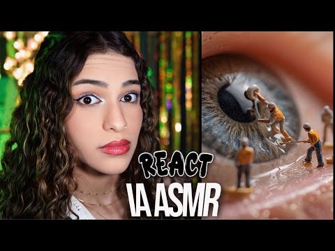 ASMRTISTA Reagindo a ASMR de IA no TikTok 😱