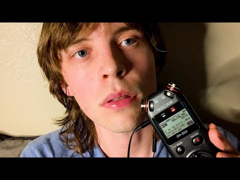 ASMR Relaxing Mouth Sounds & Face Touching 😴
