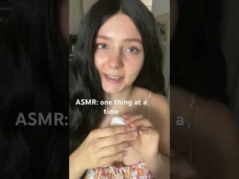 one thing at a time 🤍#asmr #girlfriendasmr #focusasmr #comfortaudio #softspoken