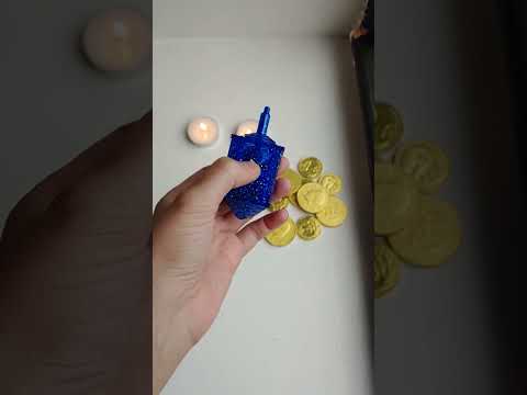 Happy Chanukah! check out my latest Chanukah video. #asmr #shorts #chanukah