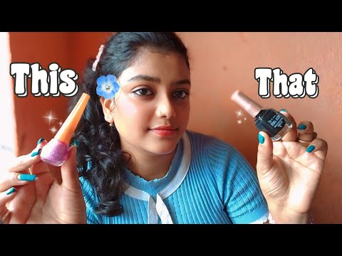 ASMR | This Or That Makeup Application | 💄🤭