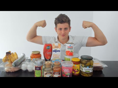 ASMR What i Eat In A DAY - Chicken, Cheese, Beef, Eggs & More ! ( realistic 🤓 )