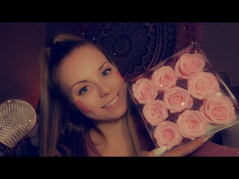 ASMR! Valentines Day Haul! + Rose Forever!🌹