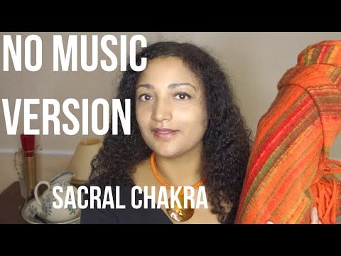NO MUSIC VERSION!! ASMR sacral chakra * REIKI healing session