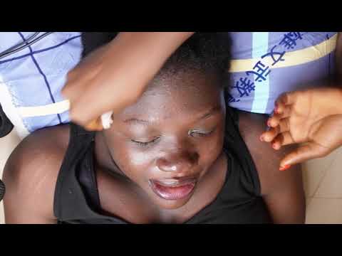 ASMR GENTLE FACE TOUCHING,NITPICKING & CLEANING WITH SOFT WHISPERS FOR SLEEP 😴