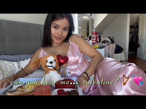 This Valentine ASMR is almost silent… can you hear it? ❤️