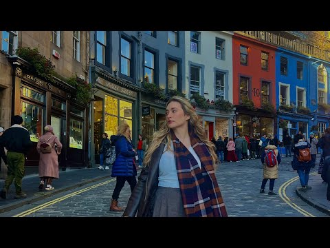 ASMR | A Train Ride to Edinburgh 🍁