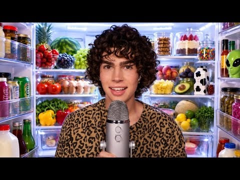 ASMR - Reviewing Strangers’ Fridges
