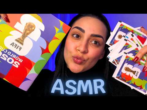 FIGURINHAS DA COPA  - UNBOXING E ASMR