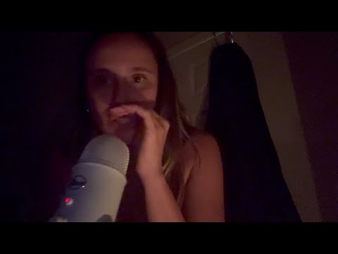 ASMR Curling My Hair *full mic sensitivity & candlelit 🕯️*