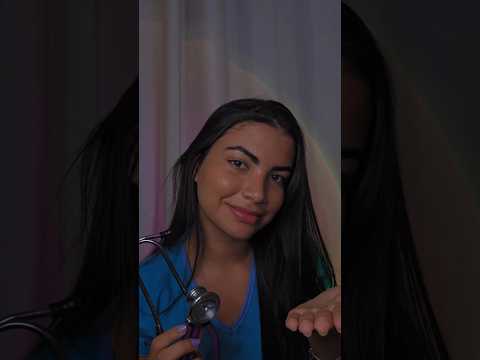 FAZENDO O SEU ÚLTIMO CHECK-UP COMPLETO DO ANO 🩺💉💜 #viral #asmr #dormir #relaxar #asmrvideo